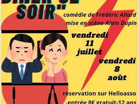 Théâtre «Venez donc dîner ce soir»