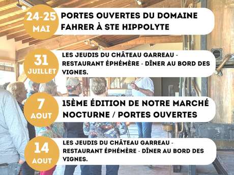 Les jeudis du Château Garreau