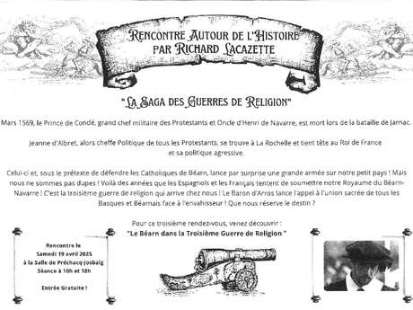 Rencontre autour de l'histoire "Le Béarn dans la Troisième Guerre de Religion"