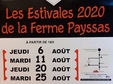 Les Estivales de la ferme Payssas Les Estivales de la ferme Payssas