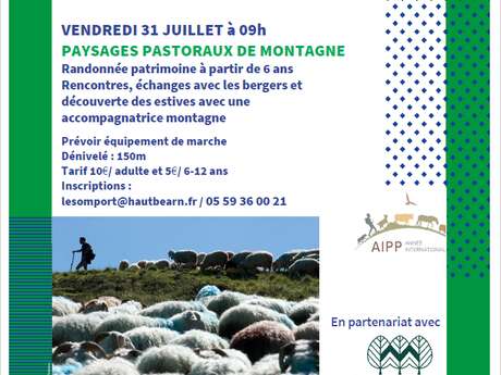 Rendez-vous en Pyrénées béarnaises : paysages pastoraux de montagne