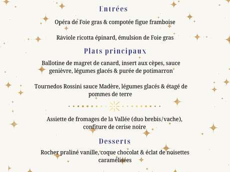 Réveillon au restaurant Le Permayou