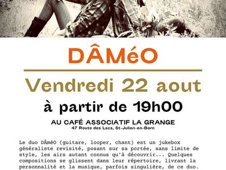 Concert de DÂMéO