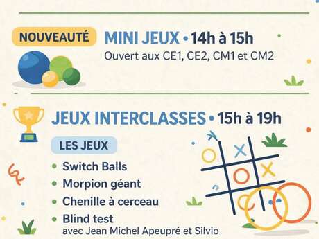 Jeux interclasses