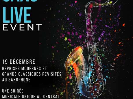 Saxo live au restaurant Le Central