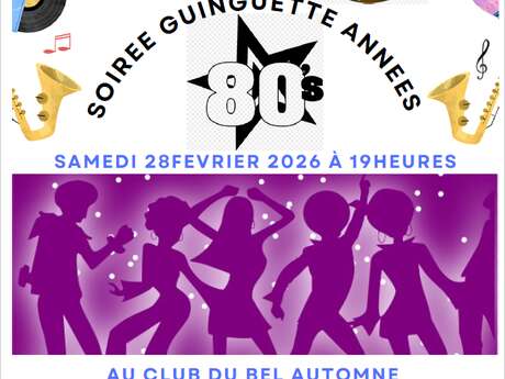 Soirée guinguette années 80