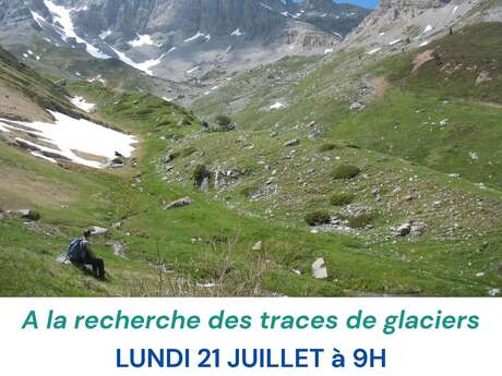 Animation - sortie à la recherche des traces de glaciers