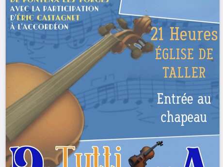 Concert de musique classique "Tutti Piazzolla"