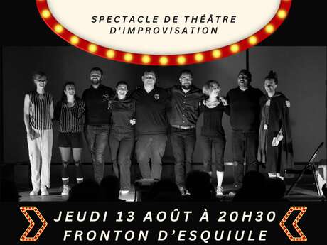 Spectacle de théâtre d'improvisation : Les chevaliers de la table basse