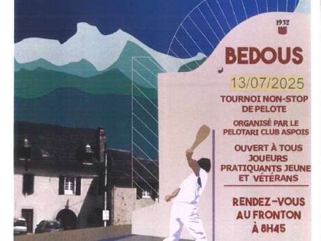 Tournoi non-stop de pelote