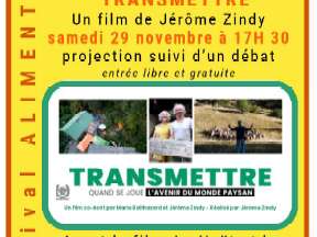 Projection-débat "TRANSMETTRE" Projection-débat "TRANSMETTRE"