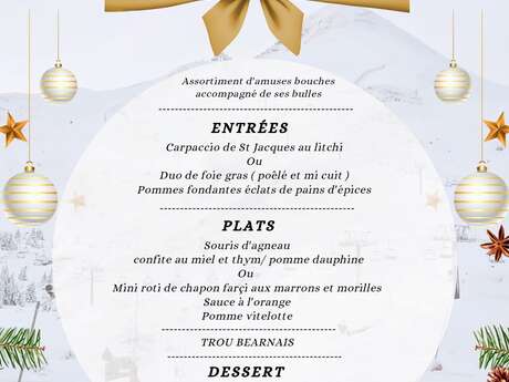 Réveillon de Noël au restaurant Mum's