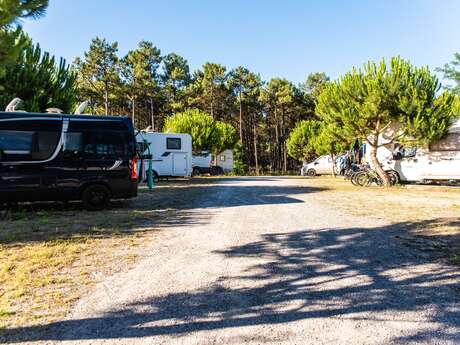 Aire de camping-cars de Saint-Girons Plage