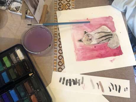 Atelier aquarelle pour enfants