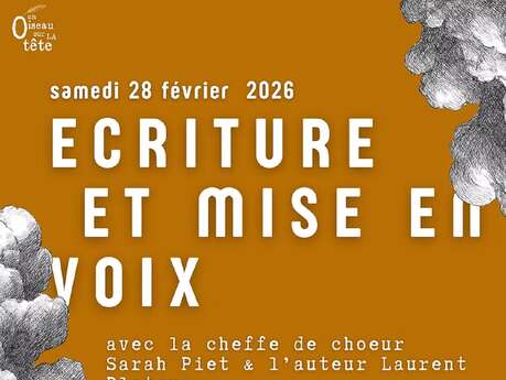 Atelier écriture et mise en voix avec Sarah Piet et Laurent Platero