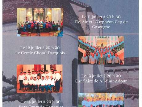 Festival de Concerts de choeurs d'hommes Festival de Concerts de choeurs d'hommes