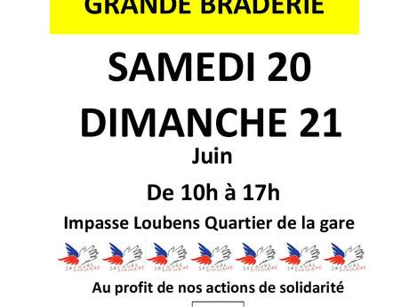 Grande Braderie-Secours Populaire