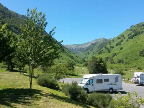 Aire de camping-cars de Lhers