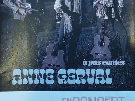 Concert - Anne Gerval à pas contés