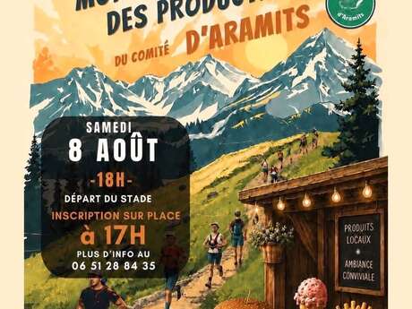 Course à la montagne et marché des producteurs