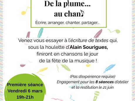 De la plume au chant