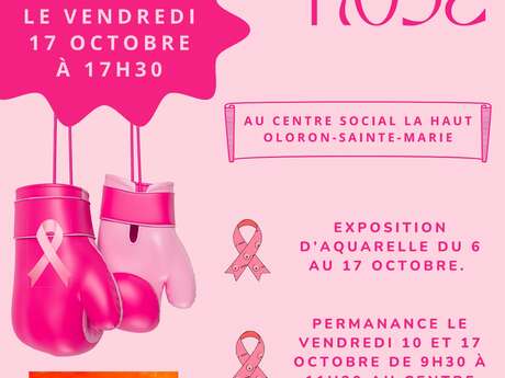 Exposition de peintures galerie Jyga - Octobre rose