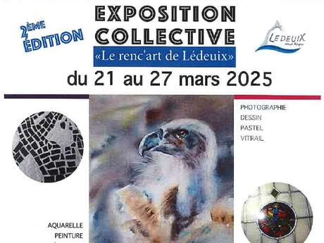 Exposition collective - le renc'art de Lédeuix