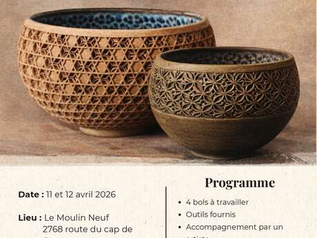 Stage céramique avec Thierry Luang Rath