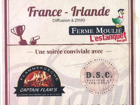 Soirée France Irlande