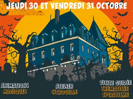 Les esprits d'Halloween envahissent le château de Laàs !