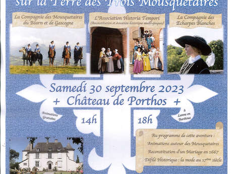 Spectacle reconstruction historique : Un pour tous, tous en Béarn Spectacle reconstruction historique : Un pour tous, tous en Béarn
