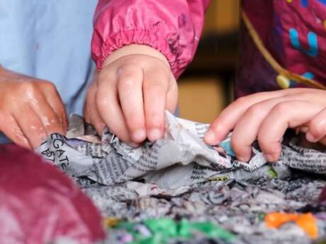 Atelier créatif : papier mâché