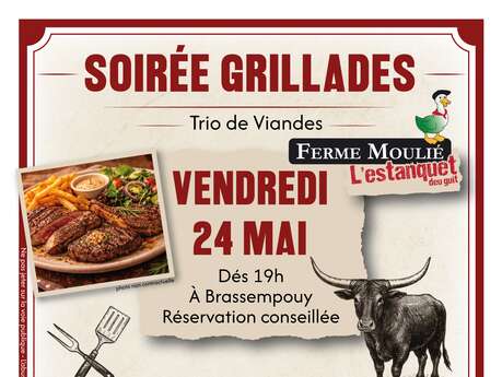 Soirée Trio de Viandes