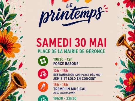 Géronce fête le Printemps !