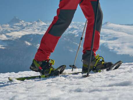 Location de skis-raquettes