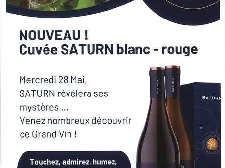 Soirée dégustation Lancement de la cuvée Saturn