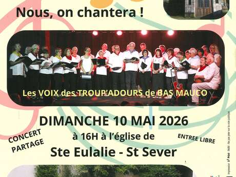 Concert Troup'Adours et l'Orphéon du Cap de Gascogne