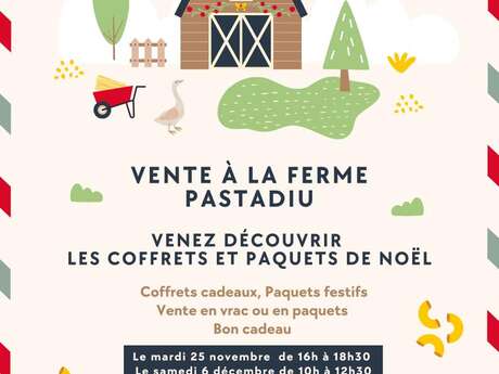 Vente à la ferme - Pastadiu