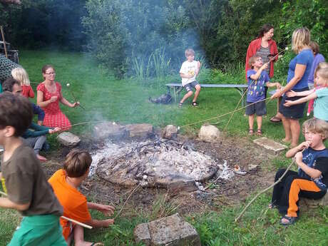 Camping à la "Ferme du Mont Moret"