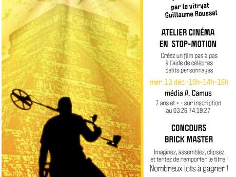 Exposition "Les aventuriers de la brique perdue" par le vitryat Guillaume Roussel