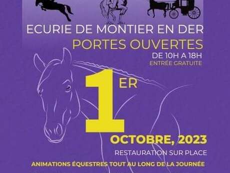 Portes ouvertes de l'Ecurie de Montier-en-Der