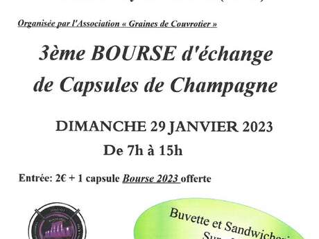 Bourse d'échange de Capsules de Champagne Bourse d'échange de Capsules de Champagne