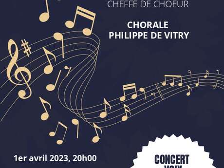 Concert de la chorale Philippe de Vitry