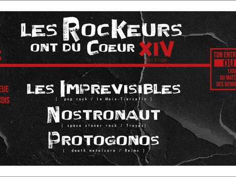 Concert caritatif : Les Rockeurs ont du coeur
