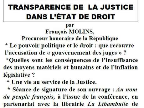 CONFÉRENCE ALEC/ UPC" L'ETAT DE DROIT"