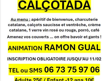 CALÇOTADA À MOSSET