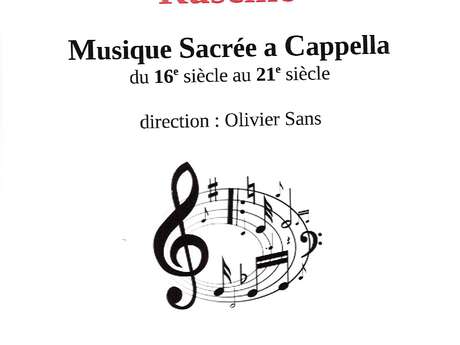 CONCERT MUSIQUE SACRÉE ACAPPELLA