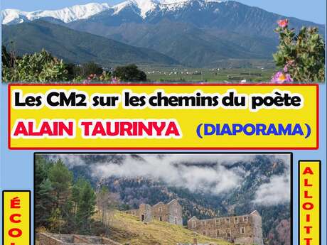 PHOTO FLASH VINÇA : SUR LES CHEMINS DU POÈTE ALAIN TAURINYA