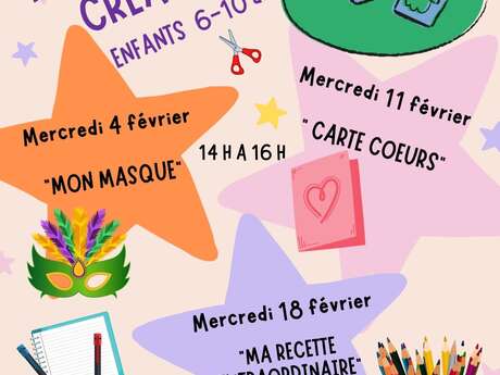 ATELIERS D'EXPRESSION CRÉATIFS