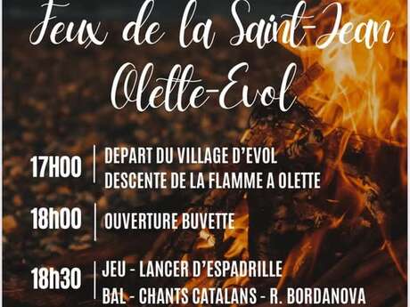 FEU DE LA SAINT JEAN OLETTE-EVOL